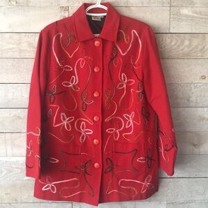 Parsley & Sage ribbon embroidered Jacket